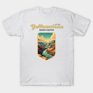 USA - NATIONAL PARK - YELLOWSTONE Grand Canyon of the Yellowstone - 2 T-Shirt